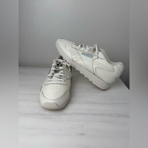 Reebok‎ Glide Sneaker Women's Size 9 White Ortholite/Memory Tech Insoles